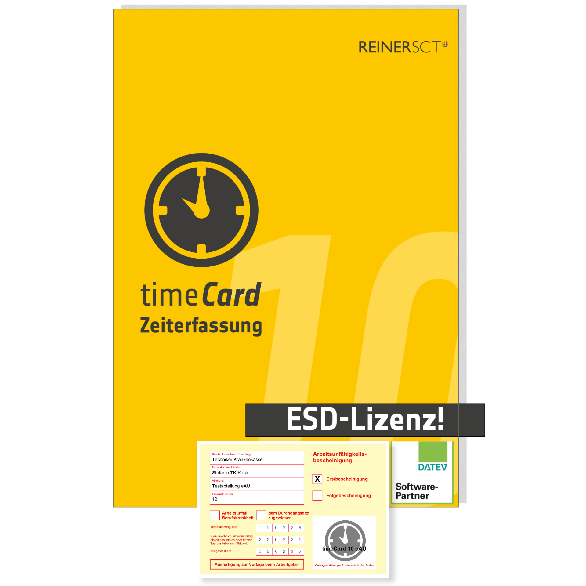 REINER SCT timeCard 10 AU 250 MA 1 Jahr Laufzeit REINER SCT timeCard 10 AU 250 MA 1 Jahr Laufzeit