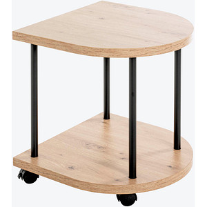 HAKU Möbel Beistelltisch Holz eiche 40,0 x 40,0 x 45,0 cm