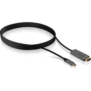 RaidSonic ICY BOX® USB C/HDMI Kabel IB-CB020-C 1,8 m schwarz