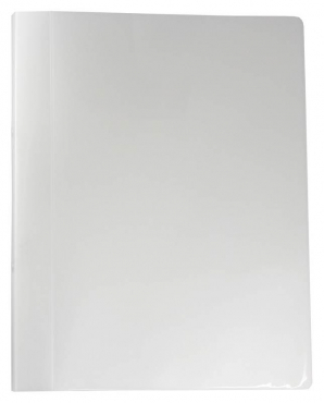 Ringbuch 2 Ringe perlweiß mit einer Aussentasche