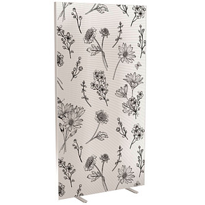 PAPERFLOW Trennwand easyScreen Garden Factory, 60277 bunt 94,0 x 173,4 cm