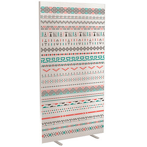 PAPERFLOW Trennwand easyScreen Colour, 61653 bunt 94,0 x 173,4 cm