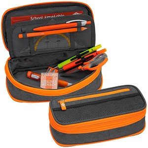 WEDO Schlamper-Etui NEON Stretch mit Innenklappe, neonorange