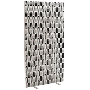 PAPERFLOW Trennwand easyScreen Black & White 60517 bunt 94,0 x 173,4 cm