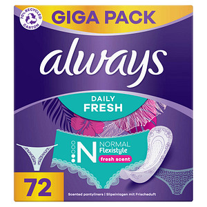 always Slipeinlage Daily Fresh Flexistyle Normal, Gigapack always Slipeinlage Daily Fresh Flexistyle Normal, Gigapack