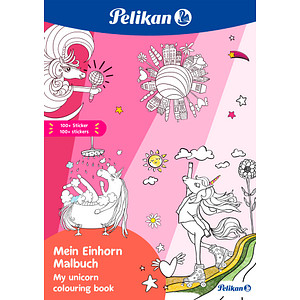 Pelikan Malbuch "Mein Einhorn", DIN A4, inkl. 100 Sticker