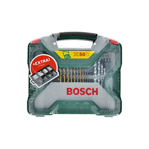 BOSCH X-Line 50Ti plus 173-teilig Fixier-Set Bohrer- und Bit-Set