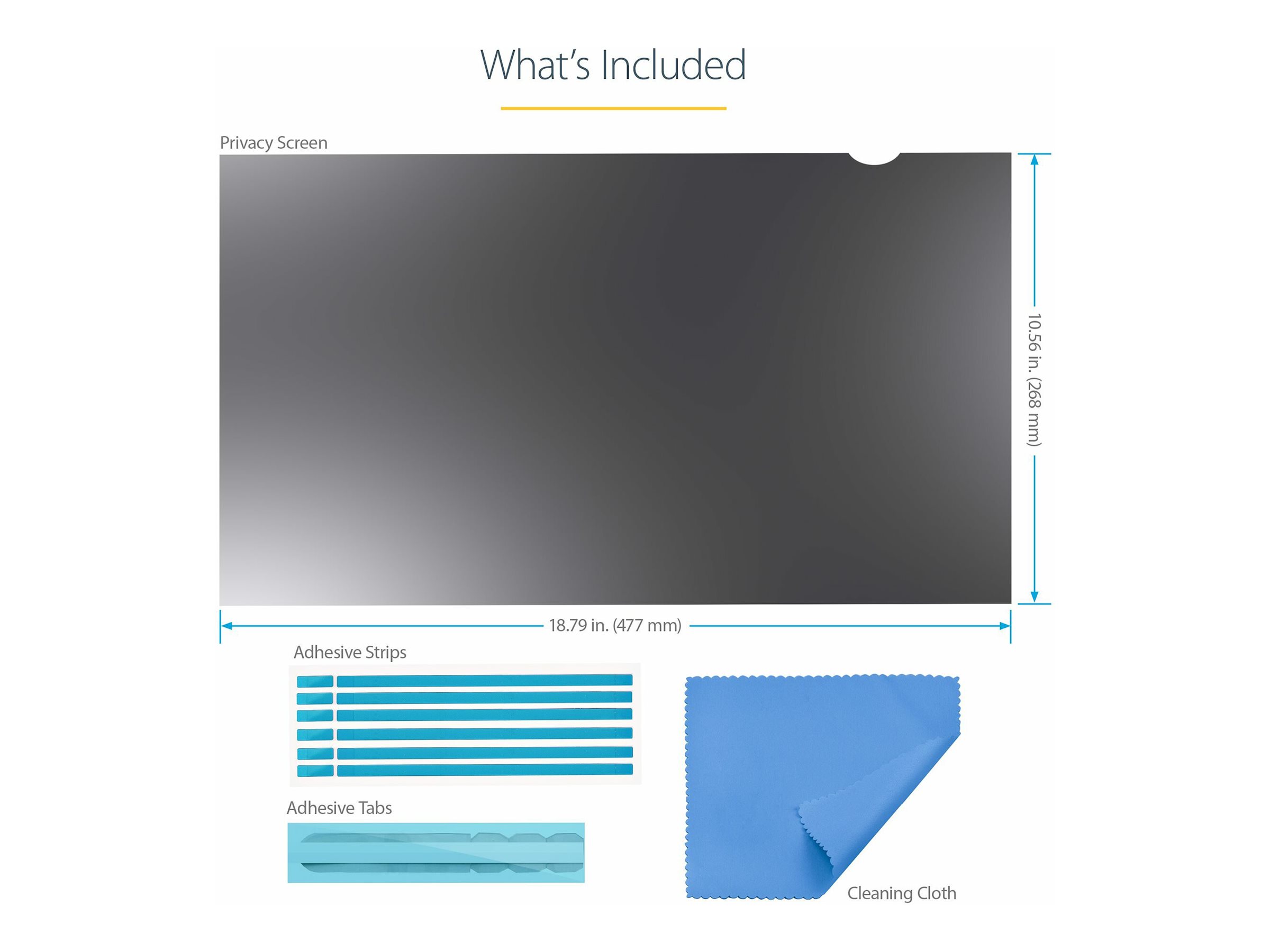 STARTECH.COM 21.5IN. MONITOR PRIVACY SCREEN