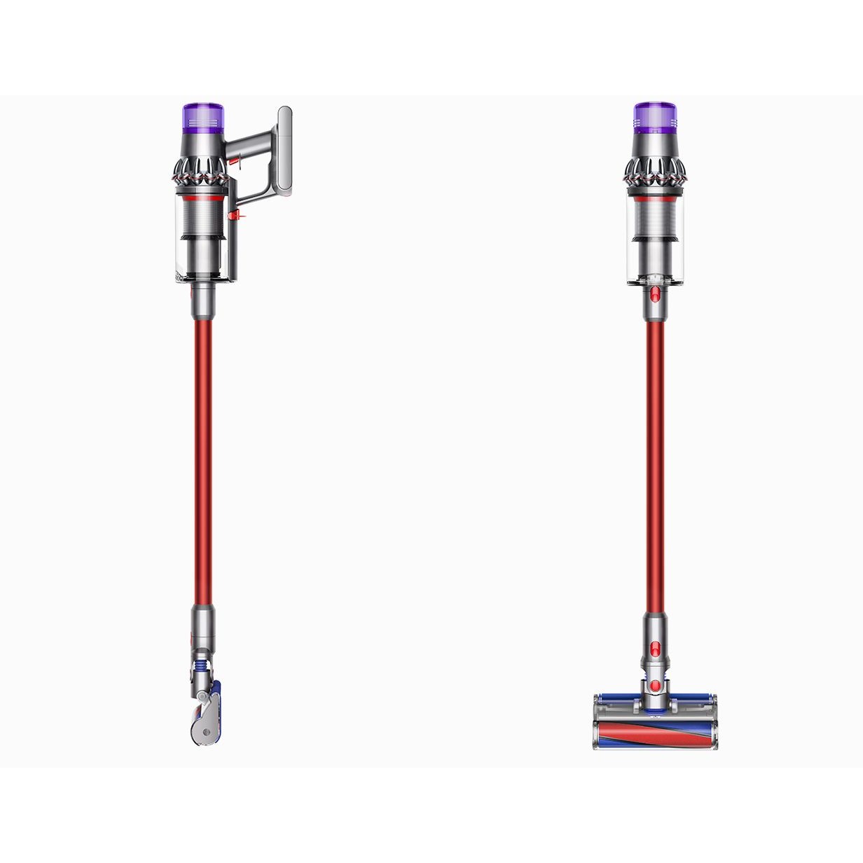 DYSON V11 Fluffy Nickel Red (2023) Stick/handheld vacuum cleaner 185AW 0.77liter