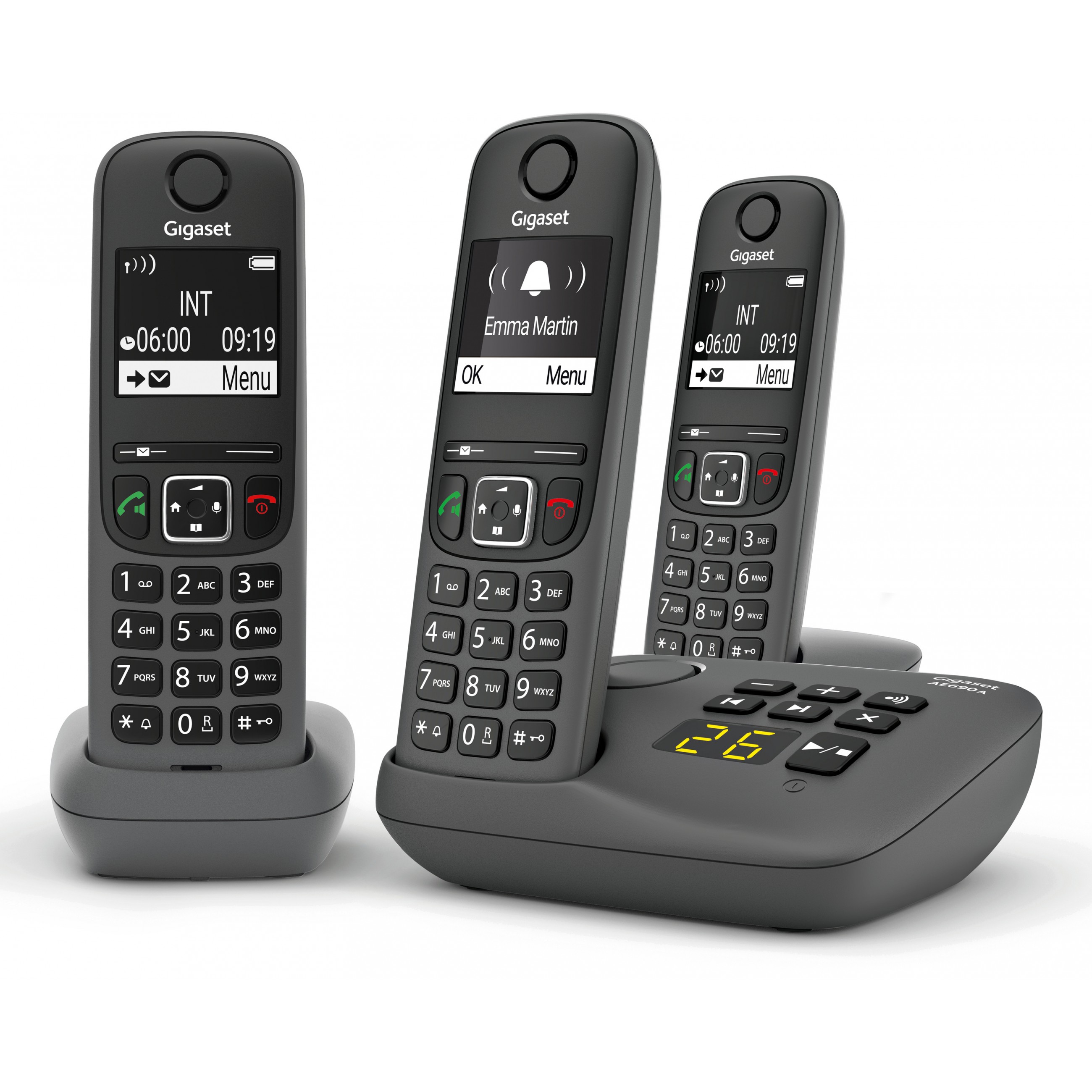 GIGASET AE690A Trio anthrazit