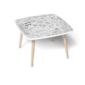 PAPERFLOW Maltisch KIDS "OZEAN", Höhe: 460 mm