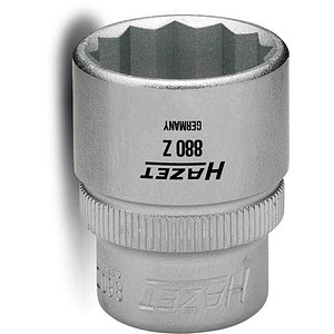 HAZET 3/8 12-kant Steckschlüsseleinsatz Größe: 18,0 mm