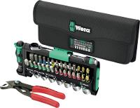 WERA Tool-Check Combi 1 m Tasche u Knipex Cobra Zange,40tei