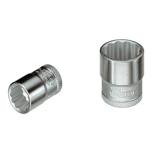 GEDORE 3/8 Zoll 12-kant Steckschlüsseleinsatz Größe: 17,0 mm