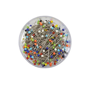 300 GLOREX Stecknadeln farbsortiert