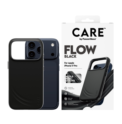 PANZERGLASS CARE Feature FLOW Case black w. MagSafe iPhone 17 Pro