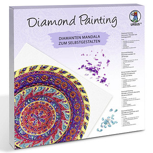 URSUS® Diamond Painting Mandala mehrfarbig