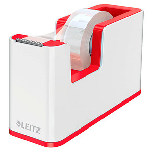 LEITZ Tischabroller WOW Duo Colour, bestückt, rot