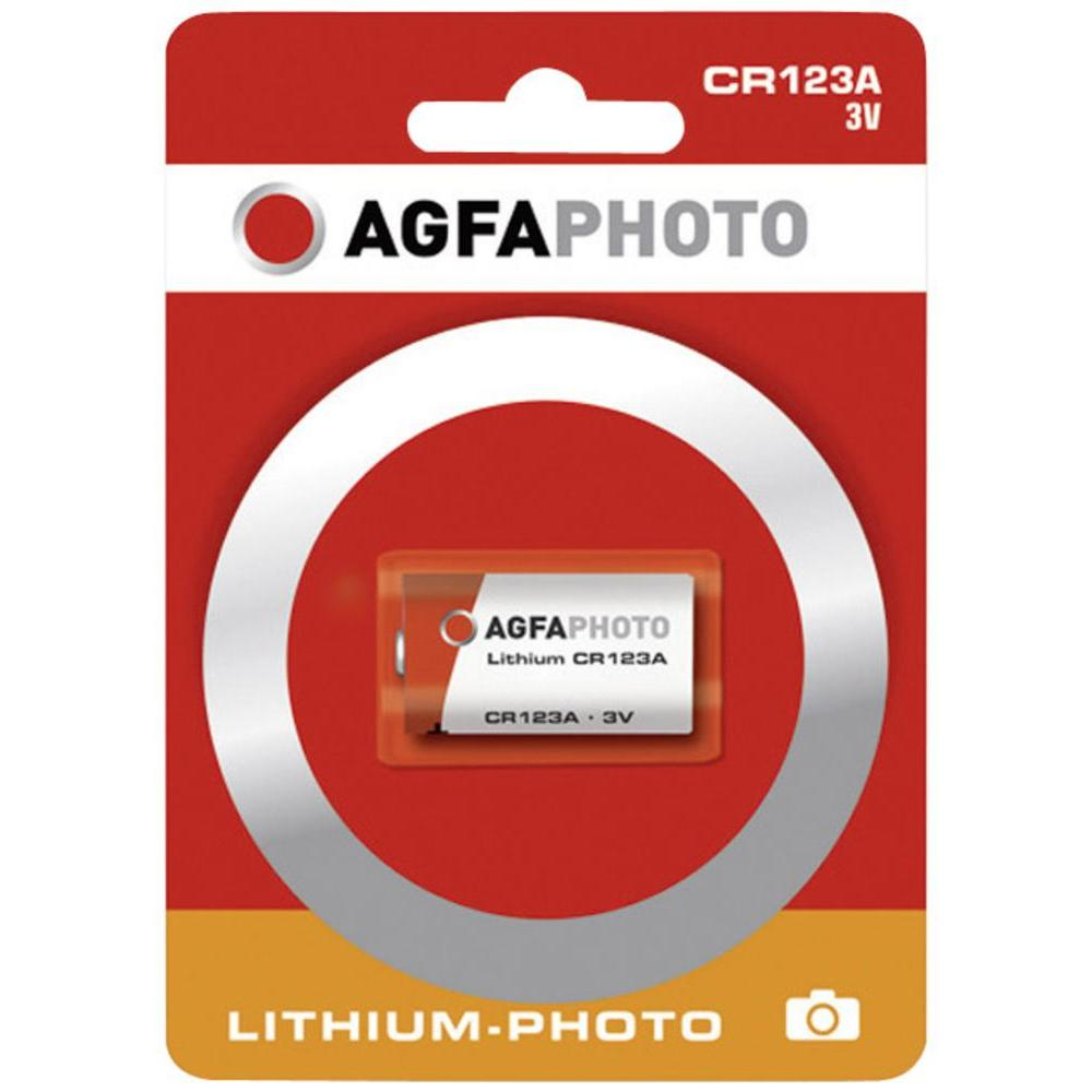 AGFA Photo CR123A 3V Lithium Batterie