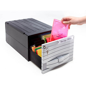 EXPONENT CD-/DVD-Box schwarz