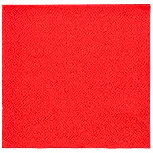 PAPSTAR Cocktail-Servietten, 240 x 240 mm, 3-lagig, rot