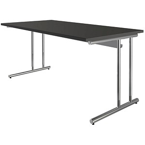 kerkmann Schreibtisch ARTLINE, (B)1.600 mm, anthrazit