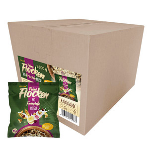 HELLMA Bio Früchte Müsli, im Portionsbeutel 45 g