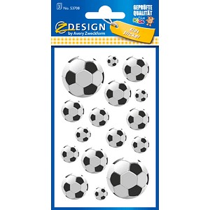 AVERY Zweckform ZDesign KIDS Sticke r Fußball (72053709)