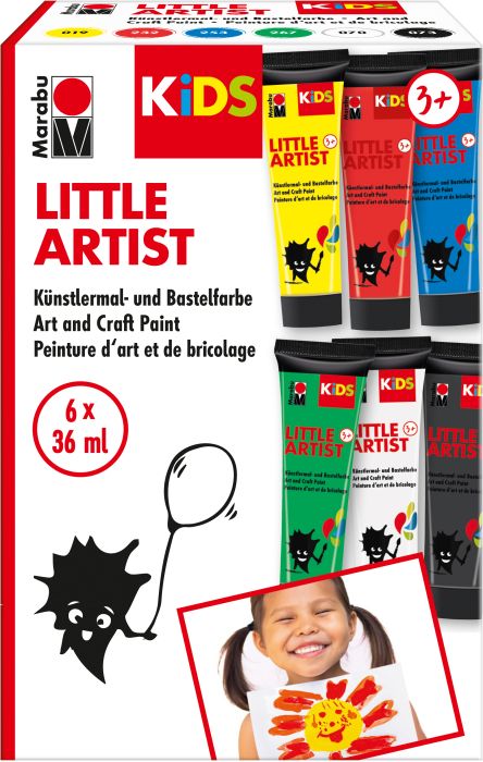 Marabu KiDS Little Artist 6x36ml