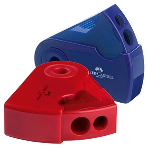 FABER-CASTELL Dosenspitzer doppelt Sleeve farbsortiert