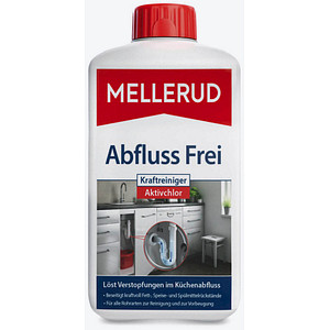 MELLERUD Abfluss Frei Aktivchlor Rohrreiniger 1,0 l