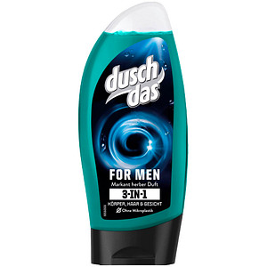 duschdas 3in1 Duschgel & Shampoo for Men, 250 ml Flasche