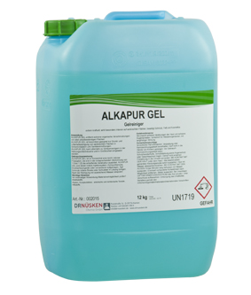 Alkapur Gel | 12 kg hochkonzentrierter, alkalischer GEL-Reiniger zur Entfernung von extremen organischen Verschmutzungen auf senkrechten Oberflächen (RK gelistet) Alkapur Gel | 12 kg hochkonzentrierter, alkalischer GEL-Reiniger zur Entfernung von extremen organischen Verschmutzungen auf senkrechten Oberflächen (RK gelistet)