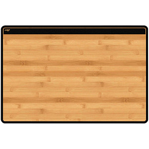 cep Schreibtischunterlage Kunststoff schwarz/bambus