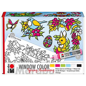 Marabu Window Color Fun and Fancy "Spring Awakening