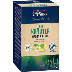 Meßmer Kräuter Bio-Tee 18 Portionen