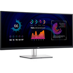 DELL P3424WE Monitor 86,4 cm (34,0 Zoll) schwarz