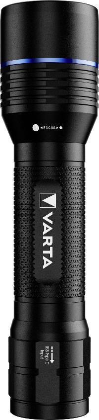 VARTA Taschenlampe Aluminium F30R mit Akku