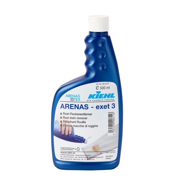 Kiehl ARENAS®-exet 3 | 500 ml Rost-Fleckenentferner Kiehl ARENAS®-exet 3 | 500 ml Rost-Fleckenentferner