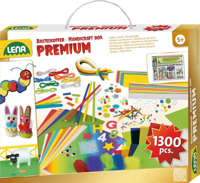 Bastelkoffer Premium, Faltschachtel Bastelkoffer Premium, Faltschachtel