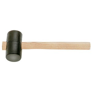 Hommel Hercules Gummihammer 250,0 g Gr. 0 Ø 40 mm Kopf: Gummi