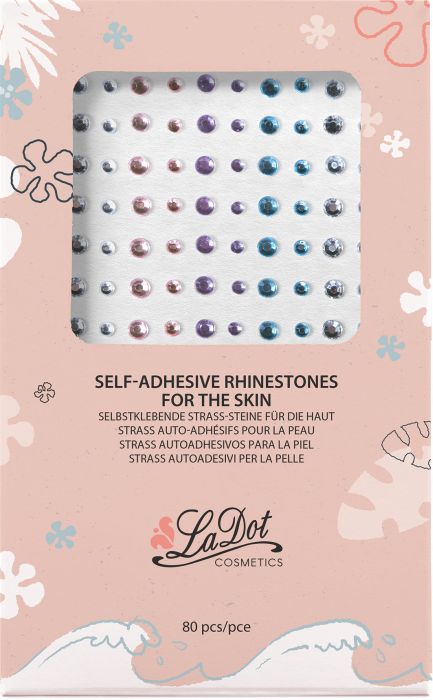 COLOP Strass-Steine-Set LaDot, rund, farbig sortiert