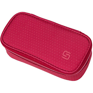 Walker Schlampermäppchen Uni rot, 21,0 x 10,0 cm