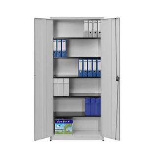 mauser Stahlschrank entero BF4/22 STG 7035/7035 lichtgrau 95,0 x 42,0 x 220,0 cm