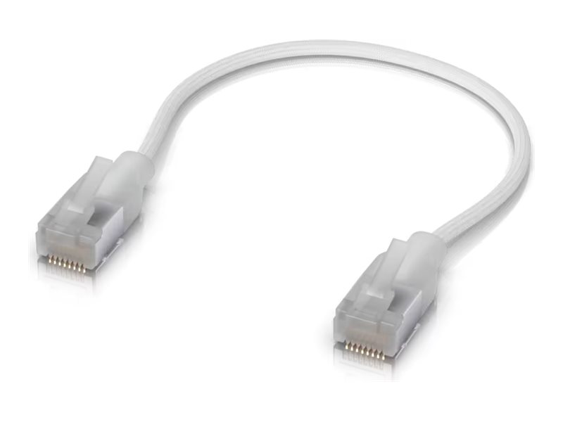 UBIQUITI UniFi Premium Patch Cable Cat.6A 0,15m White