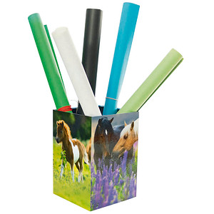 HERMA Papierkorb "Pferdewiese", Karton