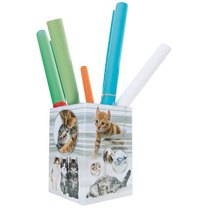 HERMA Papierkorb "Katzen", Karton