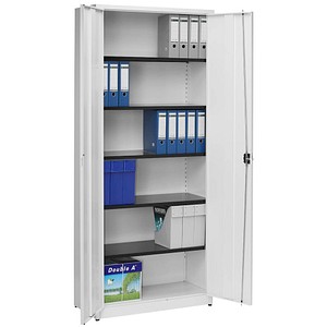 mauser Stahlschrank entero BF4/22 STG 9010/9010 reinweiß 95,0 x 42,0 x 220,0 cm