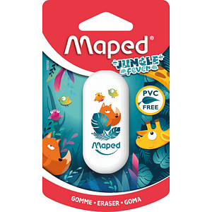 Maped Kunststoff-Radierer JUNGLE fever, Blister