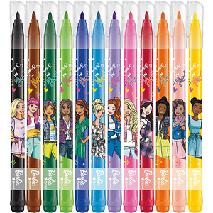 Maped Fasermaler Barbie, 12er Kartonetui
